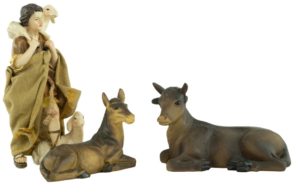 Preview: Orientalische Ankleidefiguren 10-tlg., ca. 12 cm, K 113